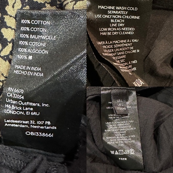 Free People Ultraviolet Ruched Detail Open Back Boho Maxi Dress Black Tan Large - Picture 11 of 15